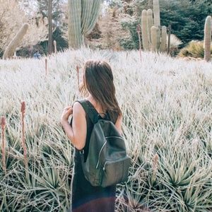 Leather Cole Haan Backpack